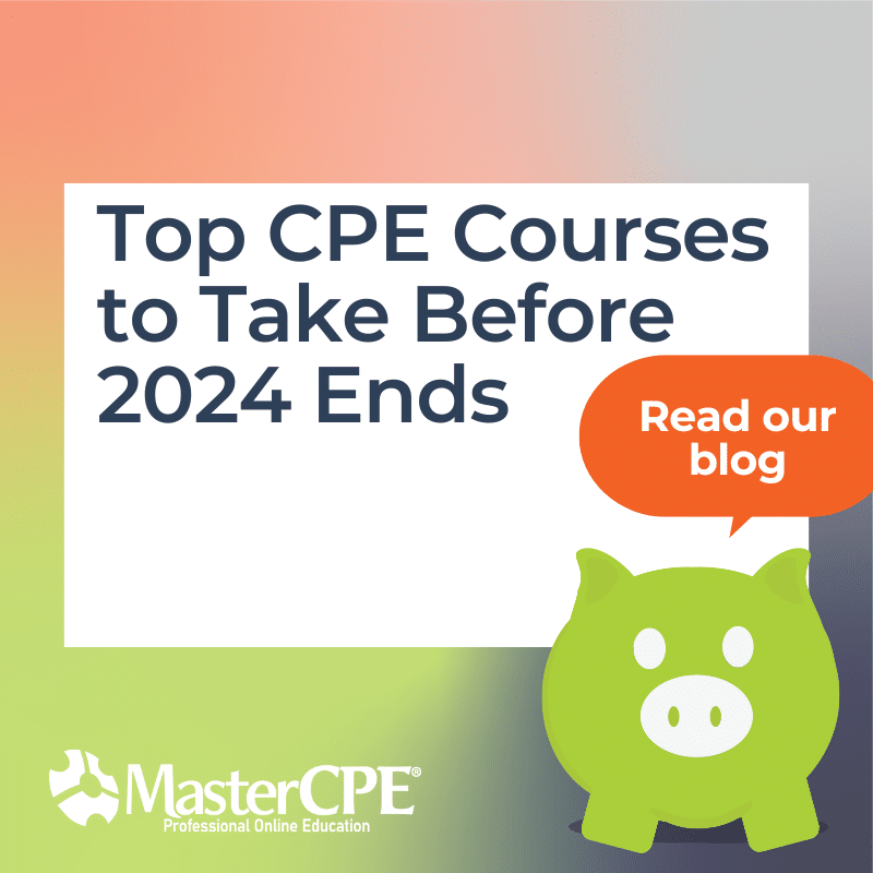 Top 5 CPE Courses to Take Before the End of 2024